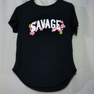 Black Graphic T-shirt